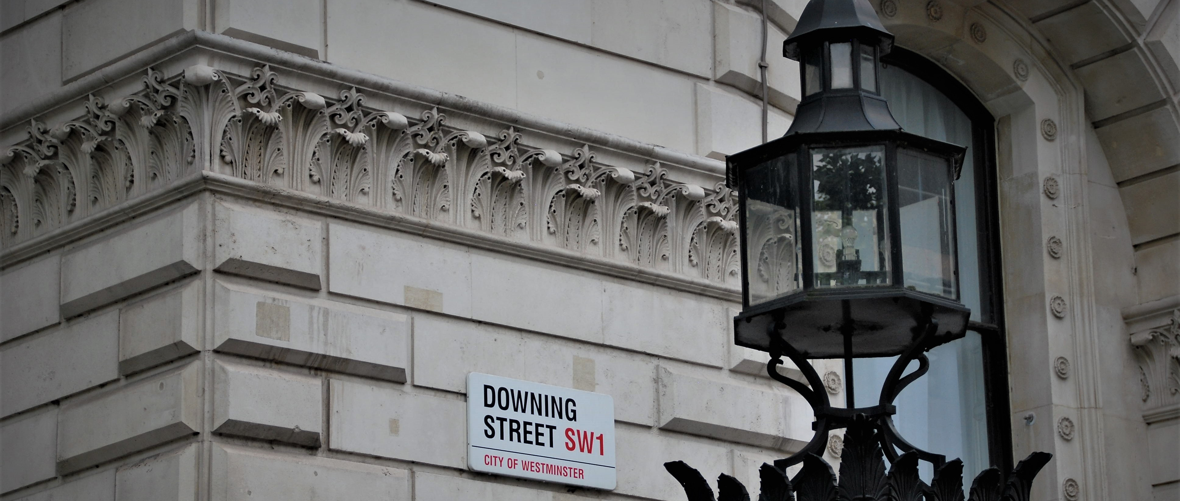 Downing street signage